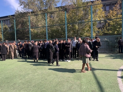 9 октября в АКАиМИ проведена общегородская сейсмотренировка