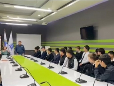 встреча студентов с представителями Ауэзовского ДП